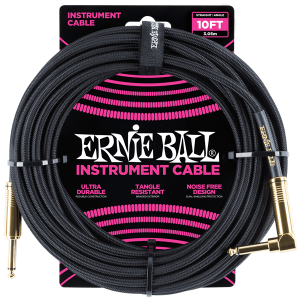Ernie Ball 6081 Black 3m Instrument Cable